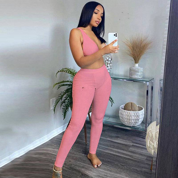 Sexy sports pant and top
